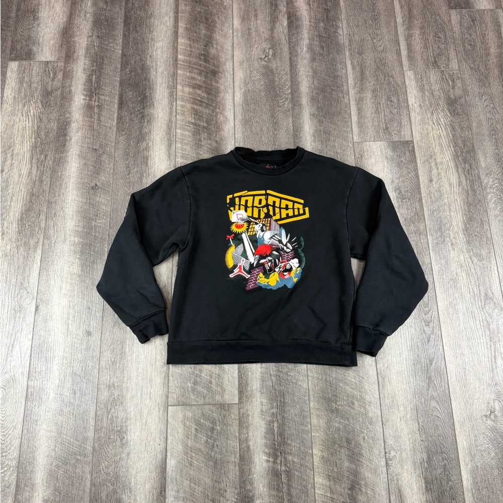 Air Jordan Black‎ Crewneck Sweater